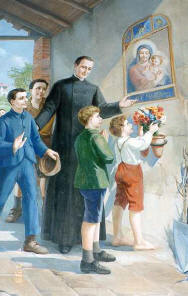 São Gaspar fundou Oratórios Marianos e ensinou os meninos a cultivarem a devoção à Virgem Maria